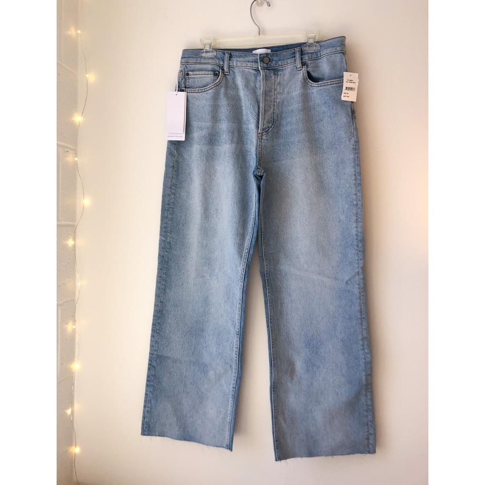 Boyish The Mikey High Rise Wide Leg Jean 30 NWT